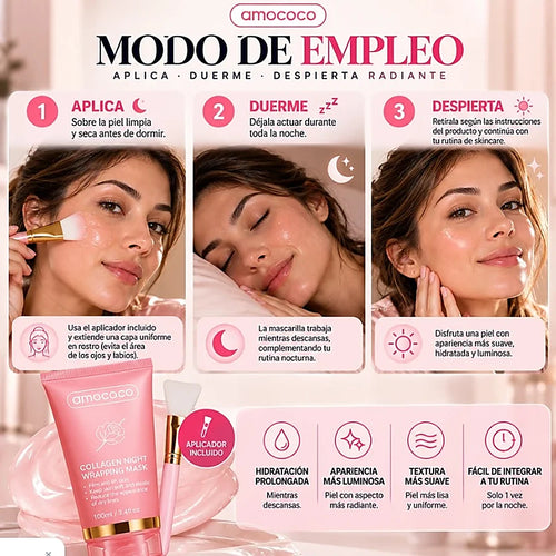 Mascara Mascarilla Para Dormir Amococo